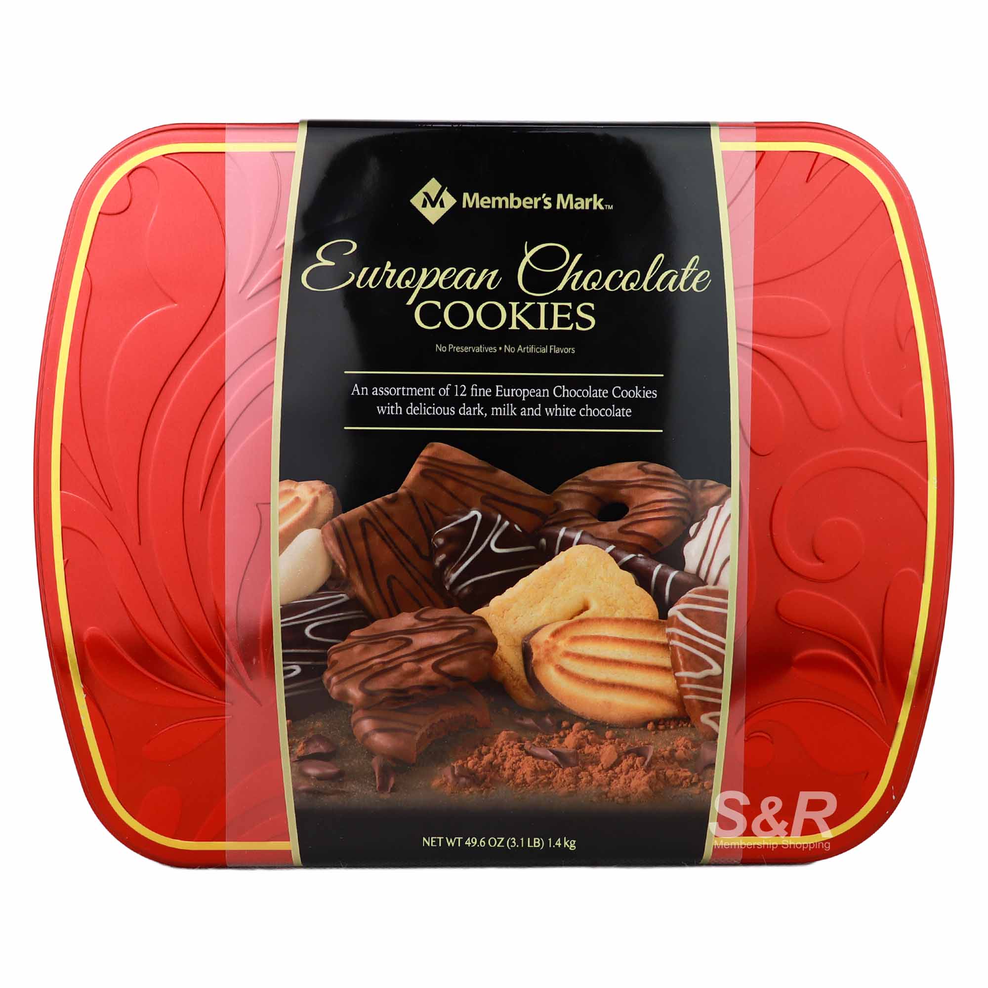Member's Mark European Chocolate Assorted Cookies 1.4kg Member's Mark European Chocolate Assorted Cookies 1.4kg